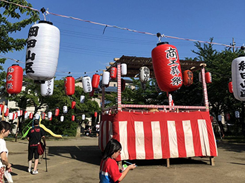 各町内会でも夏祭り①