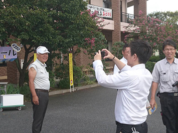 介護施設の夏祭り 09